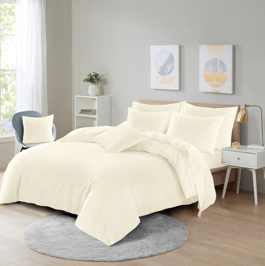 Soft Microfibre Fitted Sheet Deep Pocket 10 inch (25 cm) Easy Care Bottom Sheet