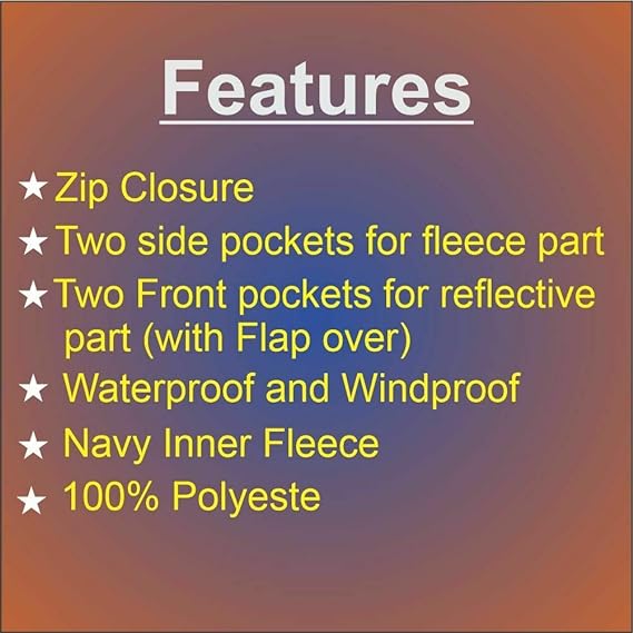 Hi Vis Bodywarmer Reversible Safety Reflective Sleeveless Jacket Workwear Vest