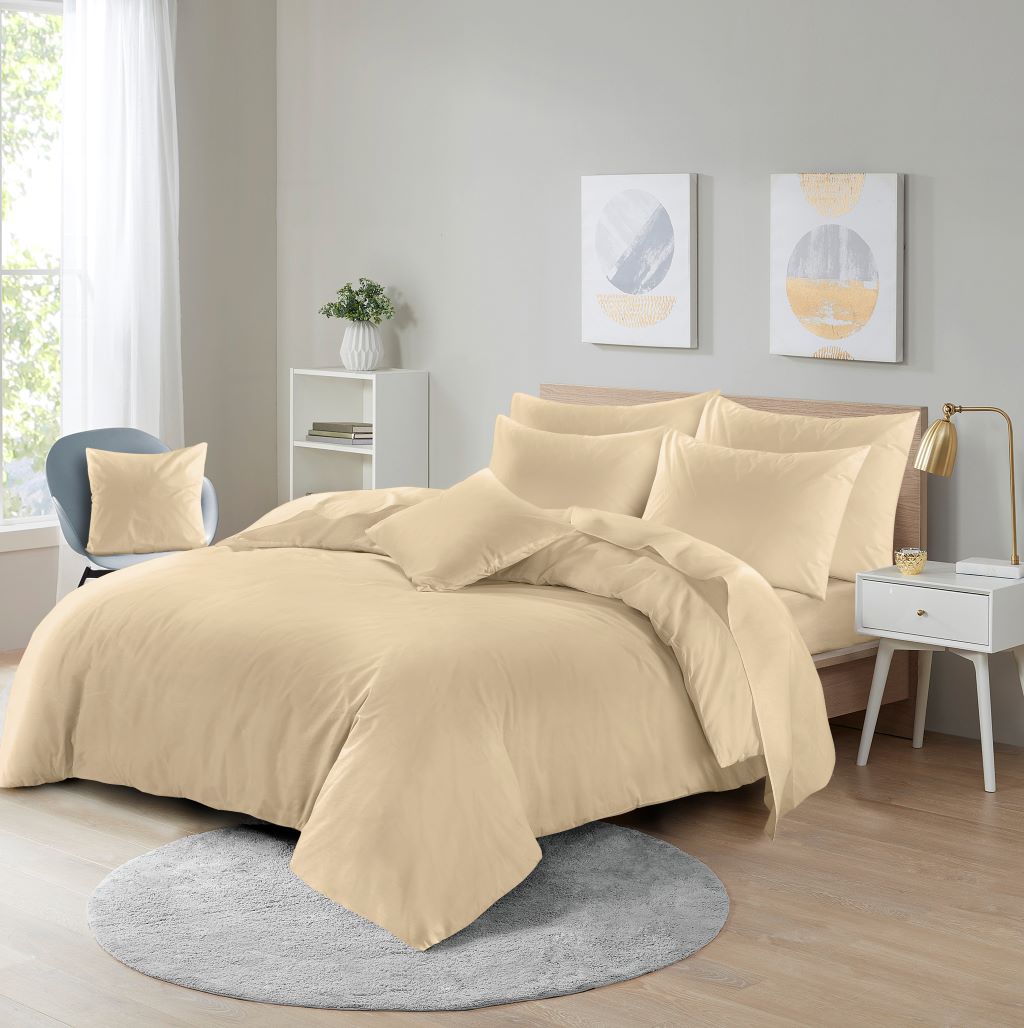 Soft Microfibre Fitted Sheet Deep Pocket 10 inch (25 cm) Easy Care Bottom Sheet