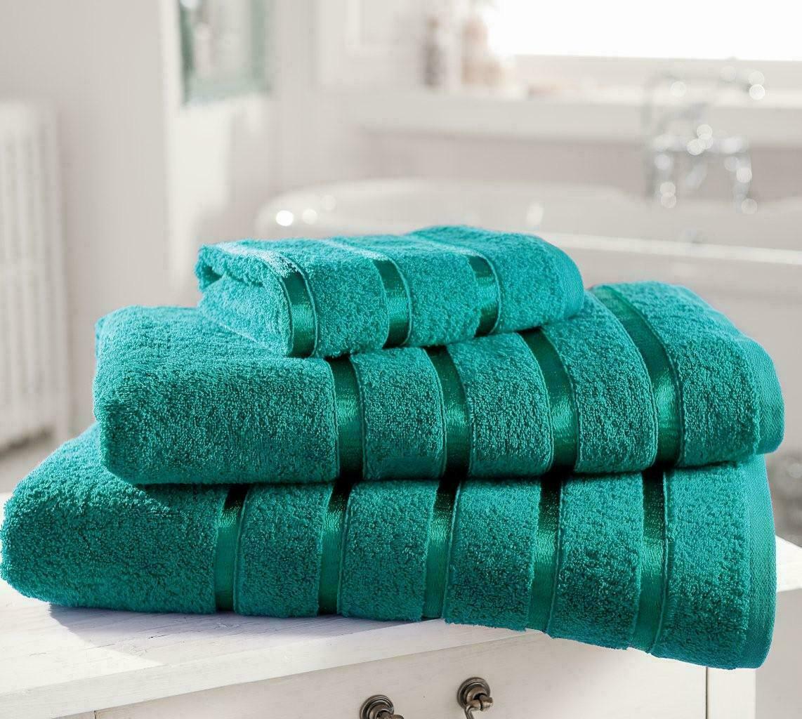 Kensington Stripe Egyptian Cotton Towels Bath Sheets Soft Absorbent