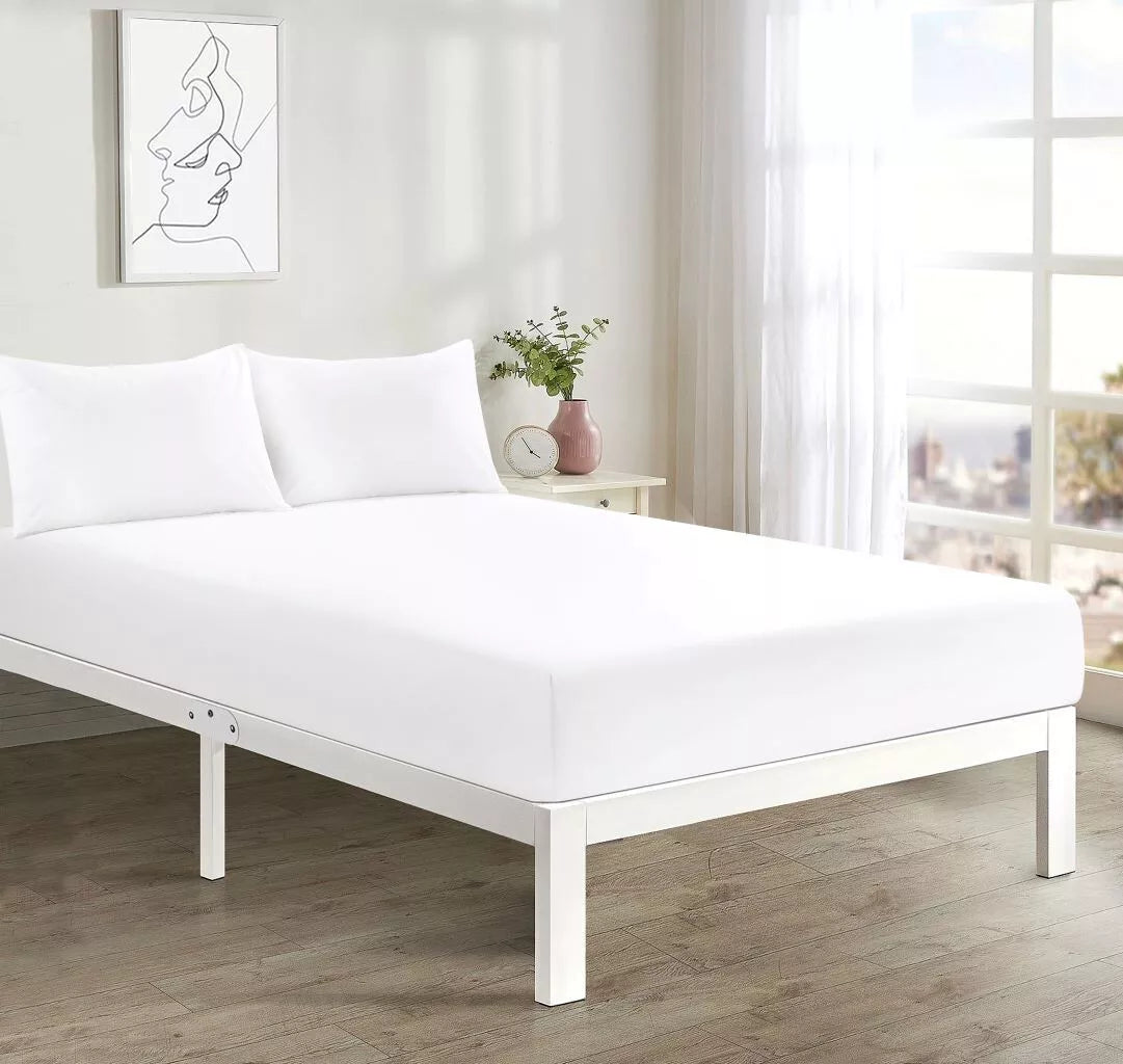 Soft Microfibre Fitted Sheet Deep Pocket 10 inch (25 cm) Easy Care Bottom Sheet
