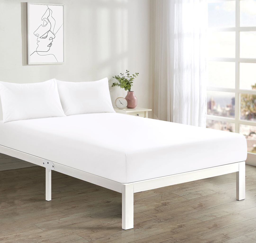 Soft Microfibre Fitted Sheet Deep Pocket 10 inch (25 cm) Easy Care Bottom Sheet