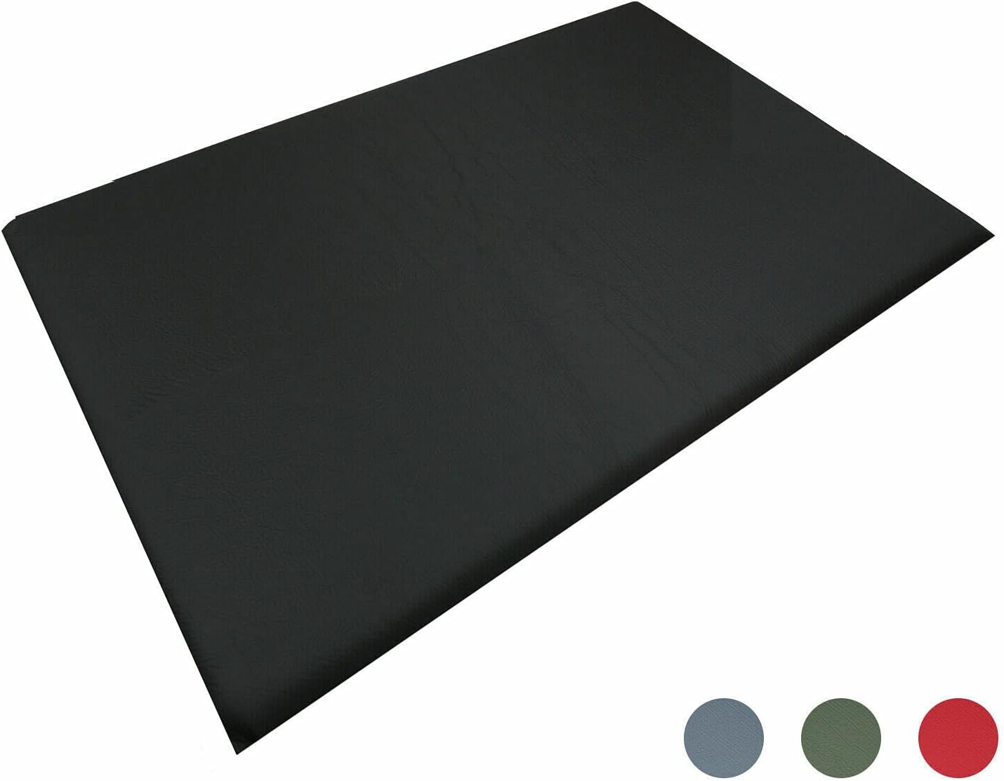 Caravan Camping Campervan Foam Mattress Topper VW T4 T5 Westfalia California Mercedes Marco Polo - 190 X 120 X 5 CM (DOUBLE BED) BLACK