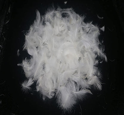 Duck Feather & Down Duvet Hotel Quality Anti-Dust mite Down Quilt Hypoallergenic Super Soft Natural Feather White Duvets, Pure Cotton Down-Proof Casing, Box Stitched