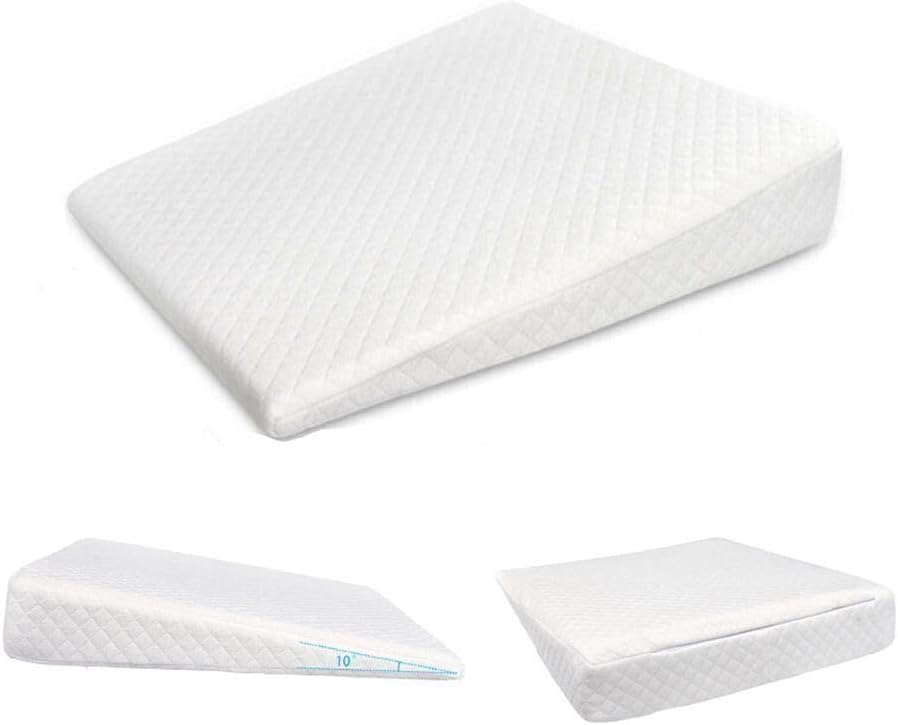 Bassinet  Baby Wedge Pillow Pram Cot Bed Acid Reflux Colic Congestion, Helps Sleeping, Feeding, Baby Anti Baby Spit Milk Nursing