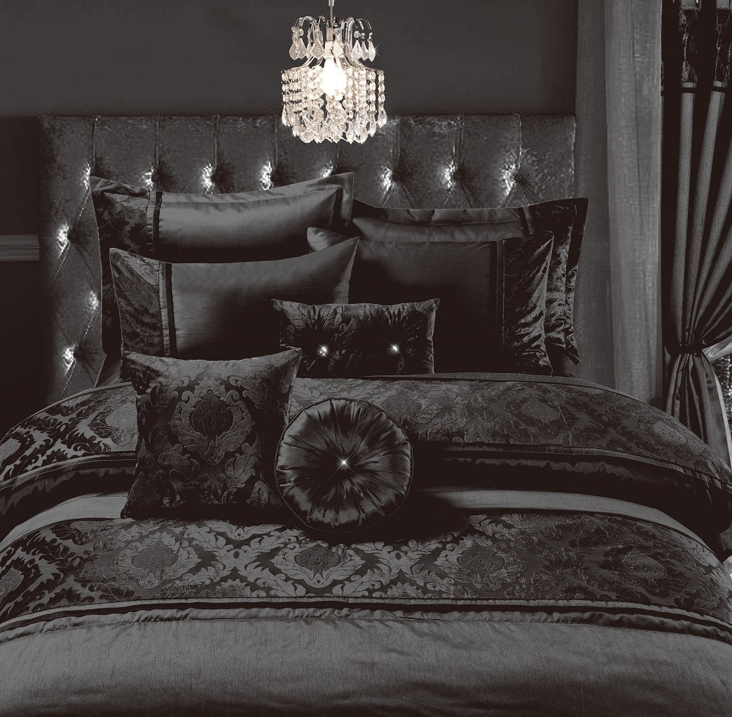 Casablanca Embroidery Lace Duvet Cover Sets Polyester Cushion Curtains Bedspread
