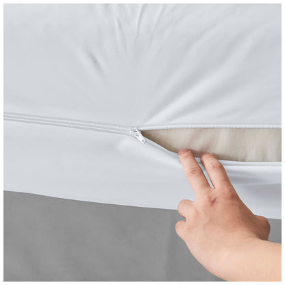 Anti Bed Bug Mattress Protector Zipped Waterproof Cover – Full Encasement Zip Closure – Breathable, Dust Mite & Allergy Barrier – Soft Noiseless Fabric – Single, Double, King & Super King Sizes – Bed Bug Proof Mattress Cover for Total Protection
