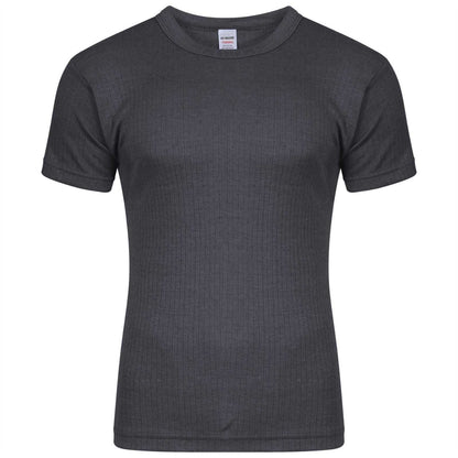Set of Mens Thermal Half Sleeve T-Shirt Vest & Long johns Winter Underwear Warm Plain Top Base Layer