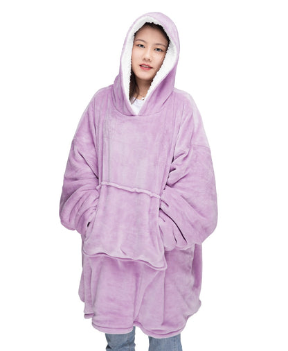 Oversized Hoodie Fleece Hooded Sweatshirt