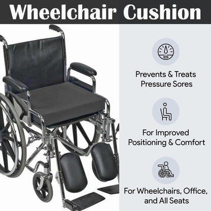 Wheelchair Seat Pad Memory Foam Replacement Cushion Pad