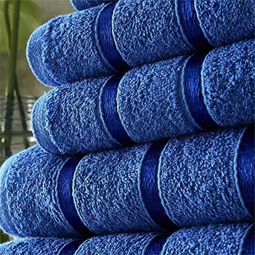 Egyptian Cotton Bath Towels Super Absorbent Quick Dry Extra Soft Hand & Face Towels 8 pcs Bale Set