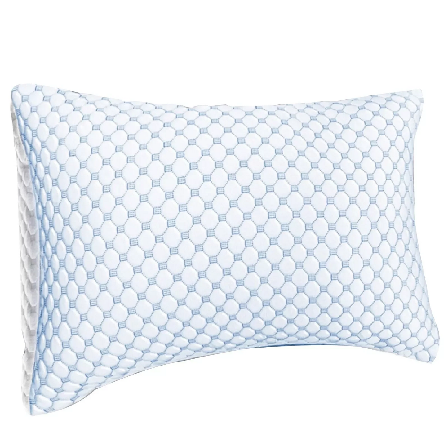 Hotel Quality Luxury Pillow – Soft and Supportive Memory Foam – Lavender Scented for Relaxation – Copper Infused for Freshness – Ice Cool Fabric Keeps You Cool – Breathable, Hypoallergenic, Cooling Pillow for Side and Back Sleepers