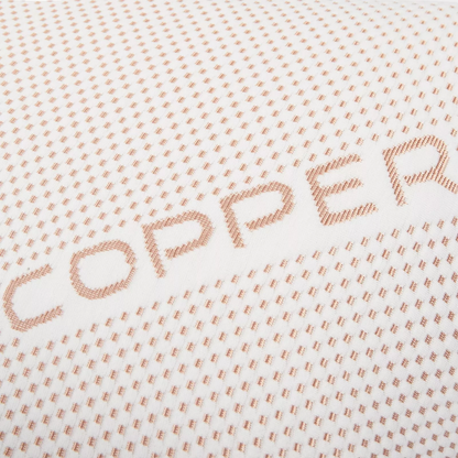 Hotel Quality Luxury Pillow – Soft and Supportive Memory Foam – Lavender Scented for Relaxation – Copper Infused for Freshness – Ice Cool Fabric Keeps You Cool – Breathable, Hypoallergenic, Cooling Pillow for Side and Back Sleepers