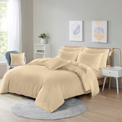 Soft Microfibre Fitted Sheet Deep Pocket 10 inch (25 cm) Easy Care Bottom Sheet