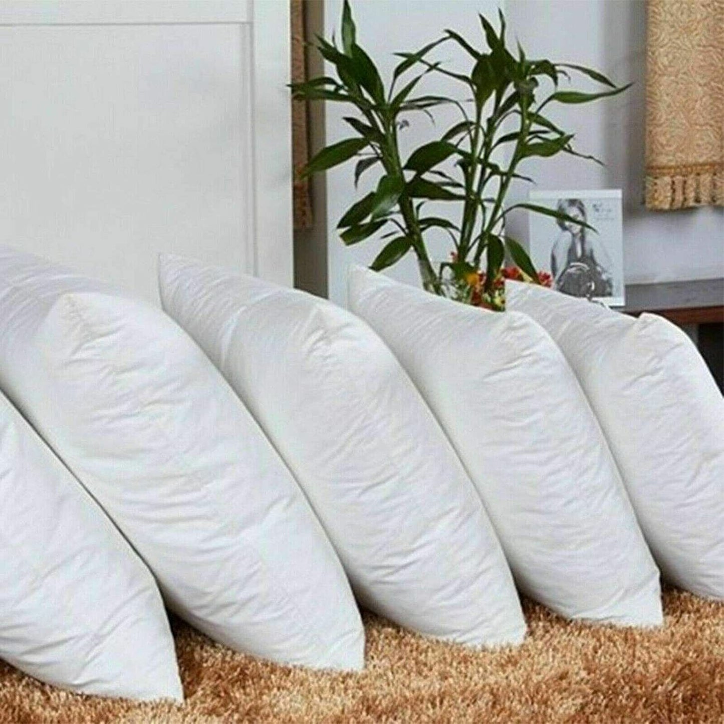 Extra Fill Hollow fibre Cushion Inner Filler Insert Pad All Size 16", 18", 20", 22", 24", 28", 30"