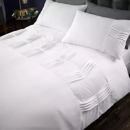 Fancy REVIE Stripe Signature Style Duvet Quilt Covers Hotel Quality Bedding Set Single Double King