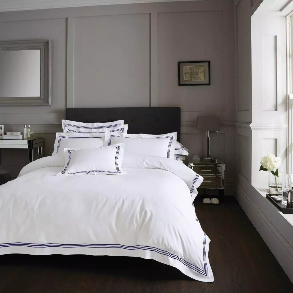 Devore Embroidered Luxury Designer Duvet Quilt Covers Hotel Quality Bedding Sets
