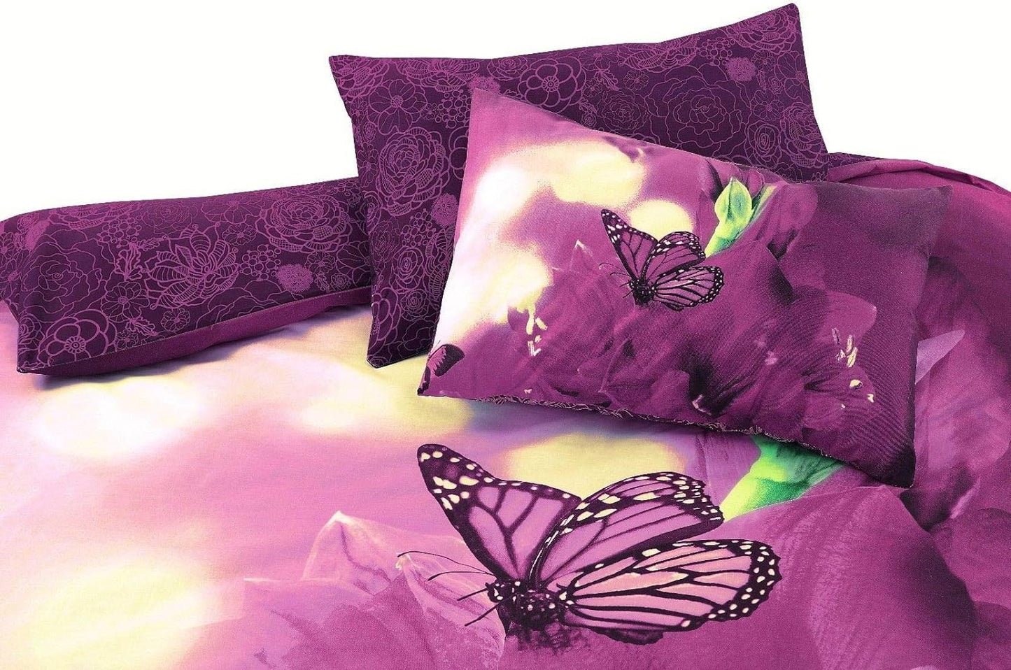 3D Animal Duvet Covers with Pillowcases Reversible Printed Quilt Cover Soft Polycotton Modern Bedding Sets for Adults & Kids