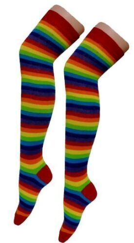 Ladies Girls Over The Knee Socks Thigh High