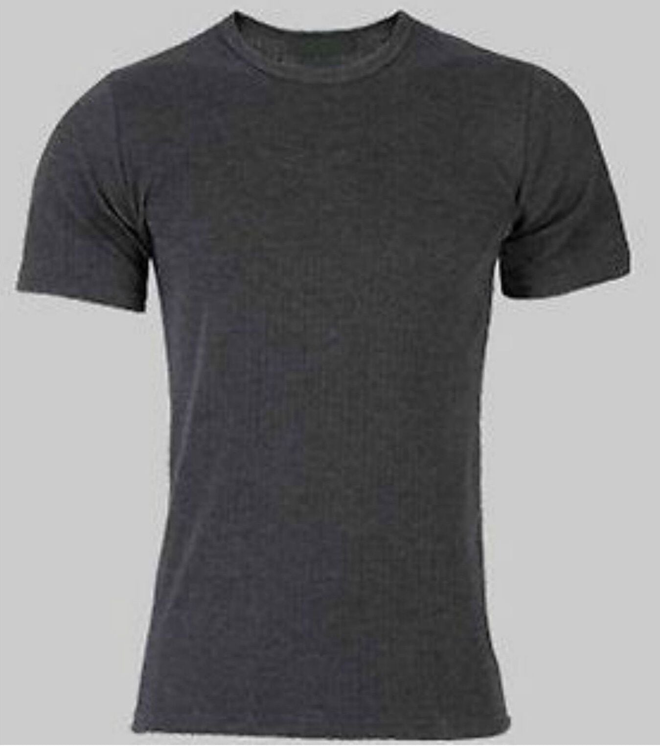 Pack of 4 Mens Thermal Half Sleeve T-Shirt Vest Winter Underwear Warm Plain Top Base Layer