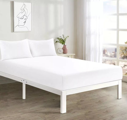 Soft Microfibre Fitted Sheet Deep Pocket 10 inch (25 cm) Easy Care Bottom Sheet